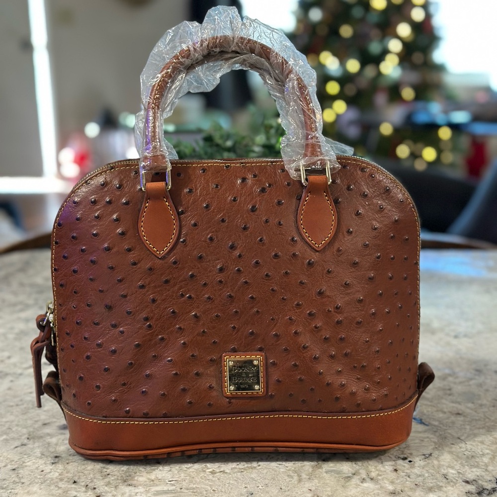 New Dooney and Bourke Zip Zip Satchel NWT